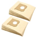 Vhbw 20x sacs compatible avec zanussi az1000, az1100, az1110e, az1150e, studio aspirateur - papier, 24cm ...
