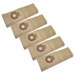 Vhbw 25x sacs compatible avec stihl se 120 aspirateur - 38cm x 22cm marron