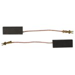 Vhbw 2x balais de charbon 28, 5 x 11 x 6mm remplacement pour hitachi / hikoki 422831 pour aspirateur ...