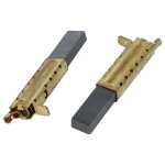 Vhbw 2x balais charbon 6, 2 x 11 x 32 mm remplace festool 625316 pour aspirateur
