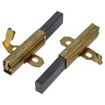 Vhbw 2x balais charbon 6, 3 x 14 x 32 mm remplace ametek lamb 053200206 pour aspirateur humide /  sec ...