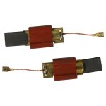 Vhbw 2x balais de charbon compatible avec miele w1620, w163, w165, w167, w168, w1712, w1713, w1714, w1715, ...