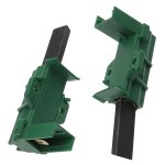 Vhbw 2x balais de charbon pour moteur 5 x 12, 5 x 29mm compatible avec beko wmb61632, wmb71031, wmb71241, ...