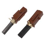 Vhbw 2x balais de charbon pour moteur 6, 3 x 11 x 33mm remplacement pour lectromoteur 333261, 2311480, ...