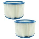 Vhbw 2x cartouche filtrante compatible avec nilfisk / alto attix 7, 560 - 2m xc, 560 - 31 xc, 761 - 21 ...