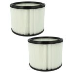Vhbw 2x cartouche filtrante compatible avec wap aero 21 - 21 pc, 21 - 01 pc inox, 21 - 21 aspirateur ...
