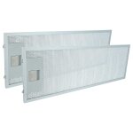Vhbw 2x filtre anti - graisse compatible avec aeg df6260 - ml / aus, df6260 - ml / s, df6260 - ml9, df6260ml ...
