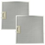 Vhbw 2x filtre anti - graisse compatible avec ikea hoo 600 al 500 488 58 857941801000 hotte de cuisine ...