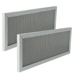 Vhbw 2x filtre anti - graisse compatible avec klarstein mariana neo 60 10035926 hotte de cuisine, charbon ...