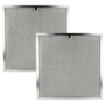 Vhbw 2x filtre anti - graisse compatible avec miele da289, da289 - 3, da289 - 4 hotte de cuisine, m�tal ...