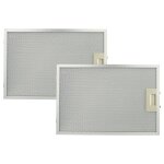 Vhbw 2x filtre anti - graisse compatible avec siemens lc 64 wa 221, 64 ba 521, 64 wa 621, 64 wa 521 hotte ...