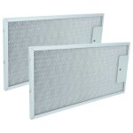 Vhbw 2x filtre anti - graisse compatible avec siemens li48932sd / 02, li48932, li48930sd, li48930 hotte ...