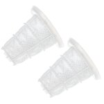 Vhbw 2x filtres d'aspirateur compatible avec black & decker dustbuster chv1408, dv1205, dv1205en, dv1205tn, ...