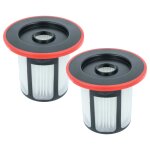 Vhbw 2x filtre compatible avec bosch bls612blck03, bls612blck04, bls612blck07, bls612blck02 aspirateur ...