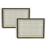 Vhbw 2x filtre compatible avec bosch bsd 3025 / 06 - 12, bsd 3220 / 06, bsd 3081 / 09 aspirateur - filtre ...