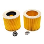Vhbw lot de 2x filtres à cartouche compatible avec kã¤rcher se 4001 injecteur extracteur, se 4001 aspirateur ... Vhbw lot de 2x filtres à cartouche compatible avec kã¤rcher se 4001 injecteur extracteur, se 4001 aspirateur ...