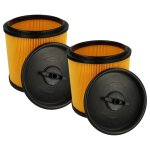 Vhbw lot de 2x filtres  cartouche compatible avec parkside (lidl) pnts 1300 c3, 1300 b2, 1300 a1 aspirateur ...