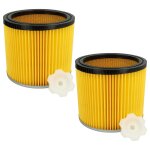 Vhbw lot de 2x filtres � cartouche remplacement pour bosch 2607432001, 2 607 432 001 pour aspirateur ...
