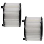 Vhbw lot de 2x filtres � cartouche remplacement pour bosch 2609256f35 pour aspirateur � sec ou humide ...