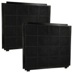 Vhbw 2x filtres � charbon actif compatible avec airforce ccf2126505, ccf2129509, ccpur5004, ccpur5005 ...