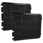 Vhbw 2x filtres � charbon actif compatible avec airforce concrete gabrielle, f181 villa 875770, hlamp021 ...