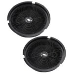 Vhbw 2x filtres  charbon actif compatible avec airlux hc41a, hc41e hotte de cuisine