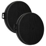 Vhbw 2x filtres  charbon actif compatible avec airlux ht06, hi10a, hi03, hi02, hi01, hg46h, hg24c, hg23, ...