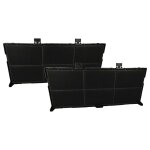 Vhbw 2x filtres � charbon actif compatible avec bosch dfr097t50, dfr097e5005, dfr097e5003, dfr097e50 ...