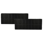 Vhbw 2x filtres � charbon actif compatible avec bosch dhi632lsd, dhi635h / 03, dhi635h / 06, dhi635g, ...