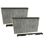 Vhbw 2x filtres  charbon actif compatible avec bosch dwb097e50 / 01, dwb097e50 / 02, dwb098e50, dwb097e50 ...