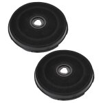 Vhbw 2x filtre  charbon actif compatible avec de dietrich hw6624f11 - eco e233, hw6624f12 - eco e233, ...