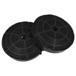 Vhbw 2x filtres � charbon actif compatible avec elica boxin lx / ix / a / 120, boxin lx / bl mat / a ...