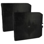 Vhbw 2x filtres � charbon actif compatible avec falmec atlas 1430, 2440, 1440 hotte aspirante
