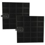 Vhbw 2x filtres � charbon actif compatible avec gorenje 364724, 364689, 328383, 348058, 326643, 363731, ...