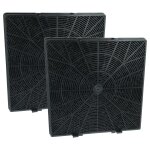 Vhbw 2x filtres � charbon actif compatible avec jan kolbe piano due93, due63, isola93, dueisola93, 93, ...