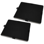 Vhbw 2x filtres  charbon actif compatible avec miele dkf, eco, fifire, ice, lumen, lumen inox, mf, next ...