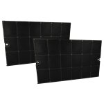 Vhbw 2x filtres  charbon actif remplacement pour indesit c00009850 pour hotte aspirante