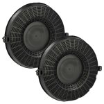 Vhbw 2x filtres � charbon actif remplacement pour indesit c00316320, c00384665, amc037, c00266961, c00308165 ...