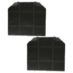Vhbw 2x filtres � charbon actif compatible avec smeg kse912x, kse912x3, kse91cx, kse91cx2, kse90x3, kse951x ...