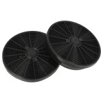 Vhbw 2x filtres � charbon actif compatible avec tecnowind twin, new betle, panda 0178017, lion 90 klh7019 ...