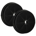 Vhbw 2x filtres � charbon actif compatible avec whirlpool disco logica, diamante logica, d3, cx2 logica, ...