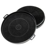 Vhbw 2x filtres  charbon actif compatible avec whirlpool piramid, klf 1500 sx, kretroanta 1200, ksl ...