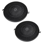 Vhbw 2x filtres � charbon actif compatible avec zanussi chm161n 94264065900 hotte de cuisine