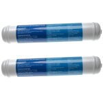 Vhbw 2x filtre � eau cartouche compatible avec lg electronics gw - p227xslv, gw - p227xsna, gw - p227xsnk, ...