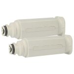 Vhbw 2x filtre  eau cartouche compatible avec samsung rf23r62e3s9, rf23r62e3s9 / ef, rf23r62e3b1, rf23r62e3b1 ...