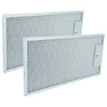 Vhbw 2x filtre anti - graisse compatible avec bosch dhi955fau, dhi955fau1, dhi955f4, dhi955f5, dhi955f2, ...