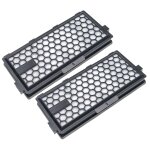 Vhbw 2x filtre compatible avec miele s 2000 - s 2999, ruby, s2110, s 2, royal blue, s2111 aspirateur ...