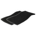 Vhbw 2x filtre mousse 35 ppi compatible avec whirlpool green 840 (857500712022), green 850 (857500812020), ...