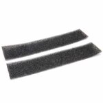 Vhbw 2x filtres en mousse pour l'entonnoir compatible avec miele premium edition t 8969 wp sche - linge ...