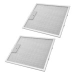 Vhbw 2x filtres permanent  graisse remplacement pour whirlpool 482000031466, 482000038089 pour hotte ...